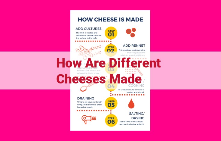 how are different cheeses made