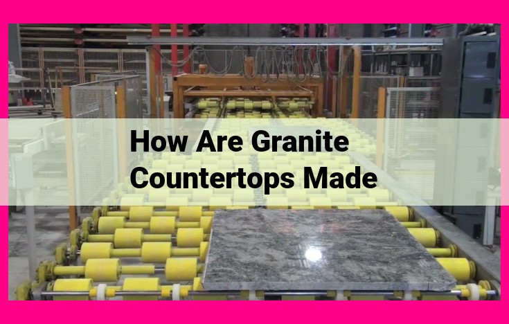 how are granite countertops made