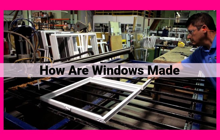 how are windows made