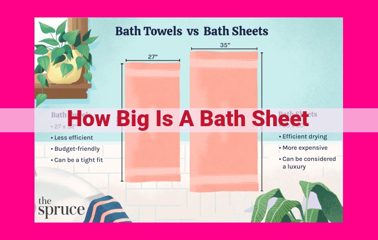 how big is a bath sheet