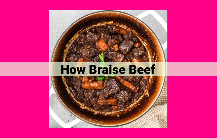 how braise beef