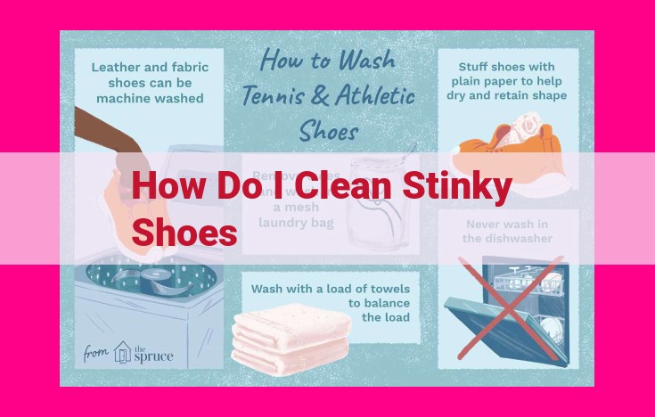 how do i clean stinky shoes