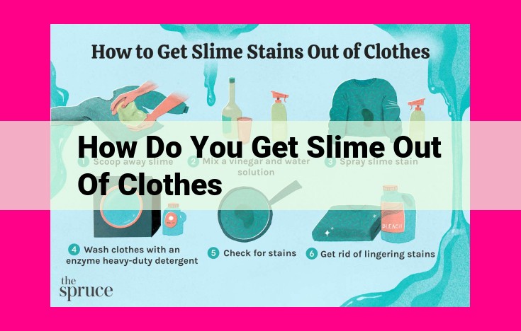 how do you get slime out of clothes