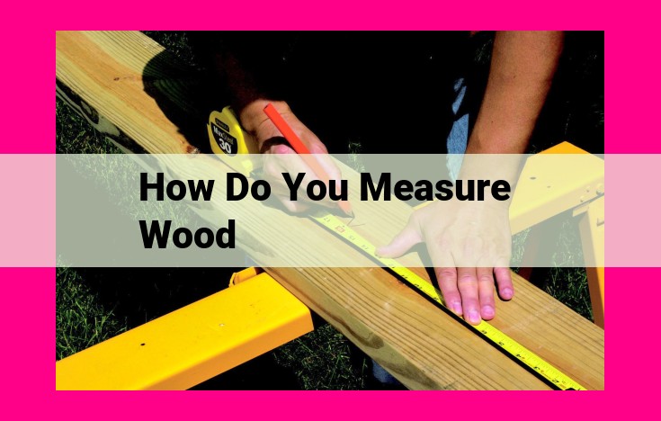 how do you measure wood