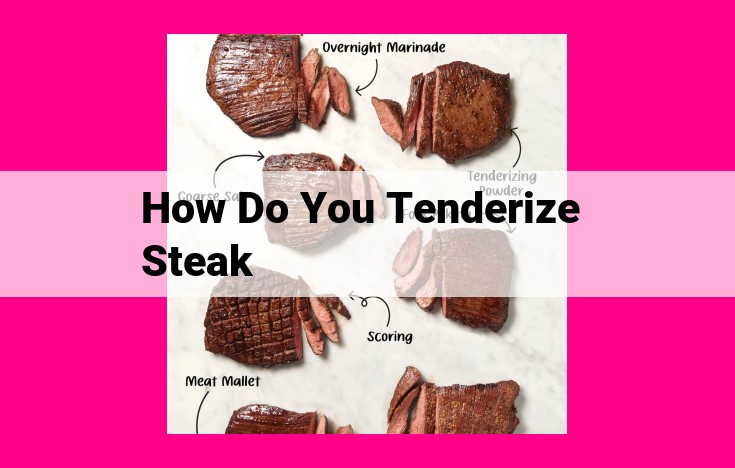 how do you tenderize steak