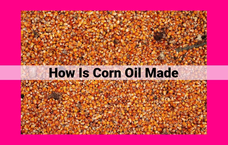 how is corn oil made