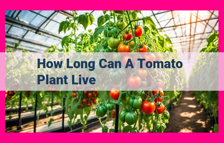 how long can a tomato plant live