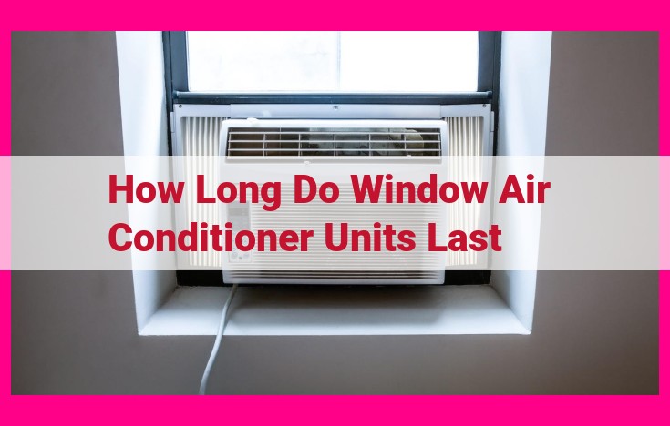 how long do window air conditioner units last