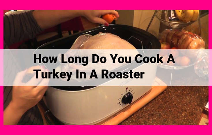 how long do you cook a turkey in a roaster