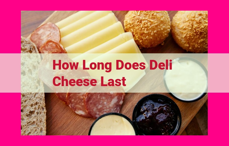 how long does deli cheese last