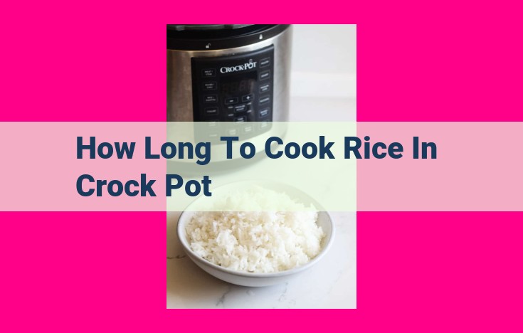 how long to cook rice in crock pot