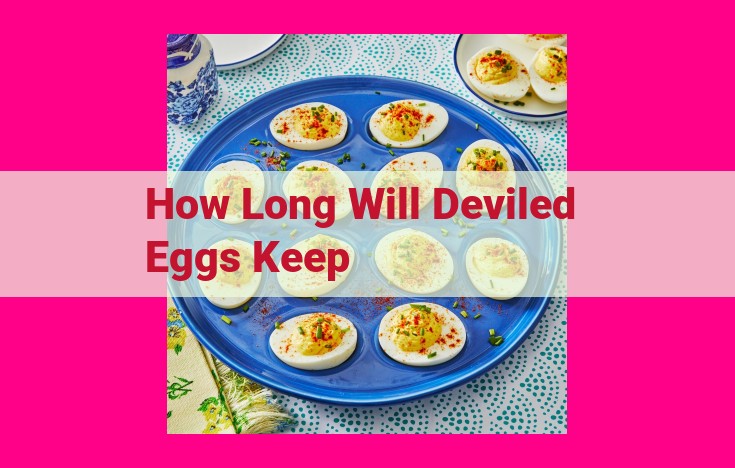 how long will deviled eggs keep