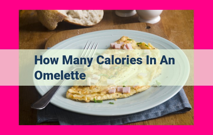 how many calories in an omelette