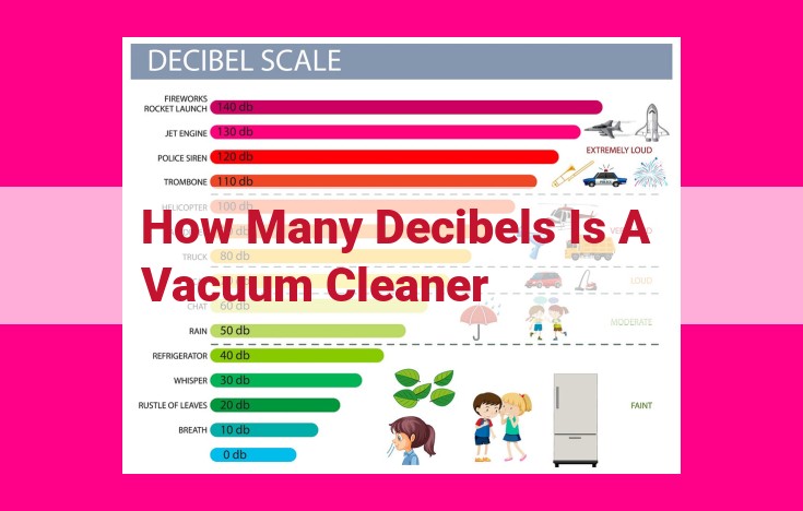 how many decibels is a vacuum cleaner