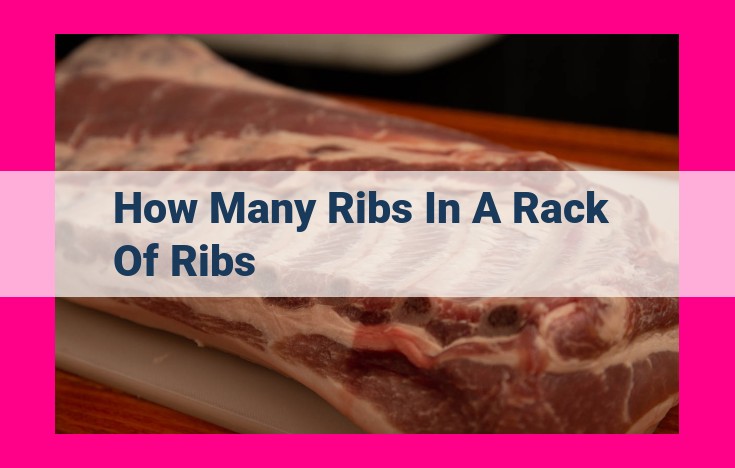 how many ribs in a rack of ribs