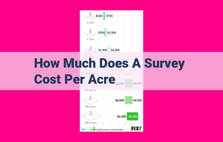 how much does a survey cost per acre