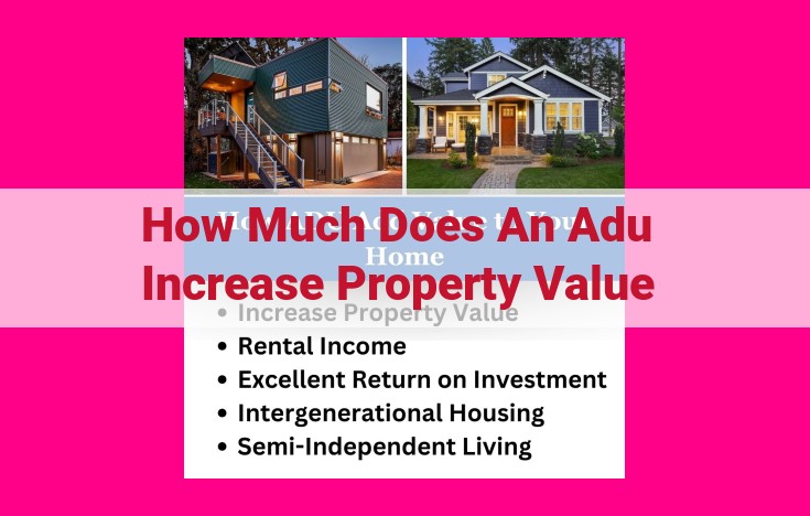 how much does an adu increase property value