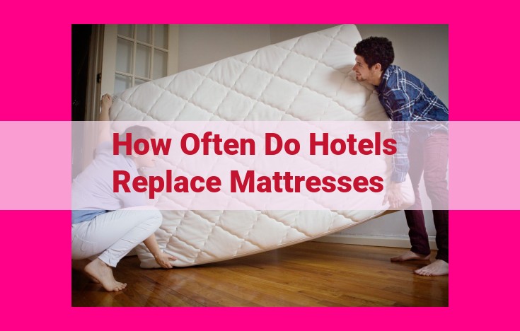 how often do hotels replace mattresses