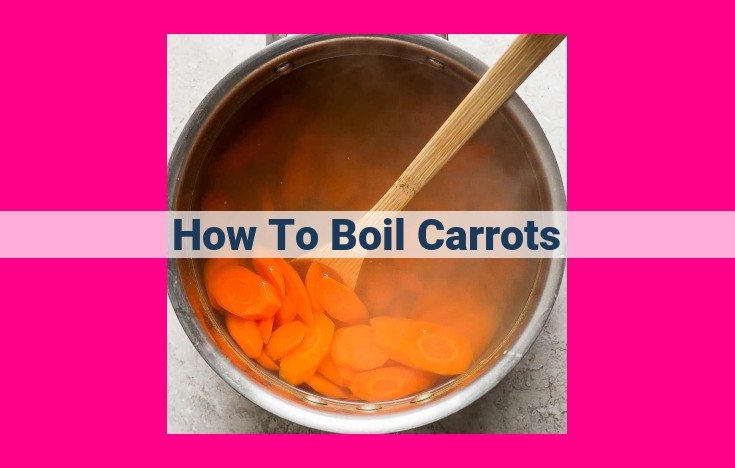 how to boil carrots