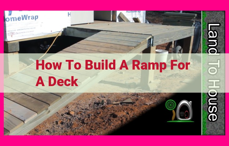 how to build a ramp for a deck