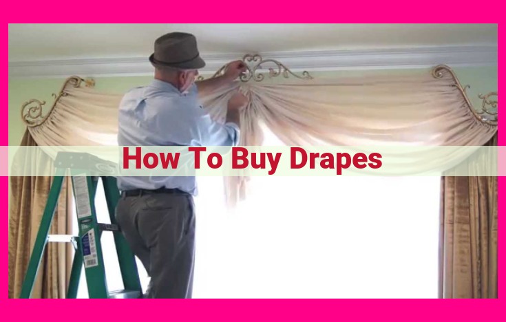 how to buy drapes