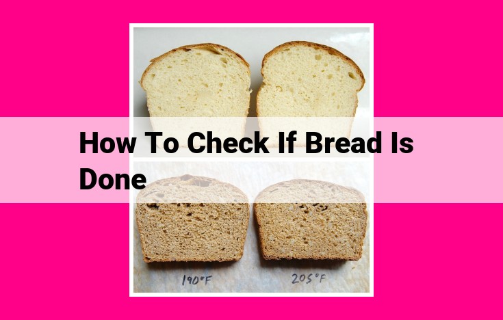 how to check if bread is done