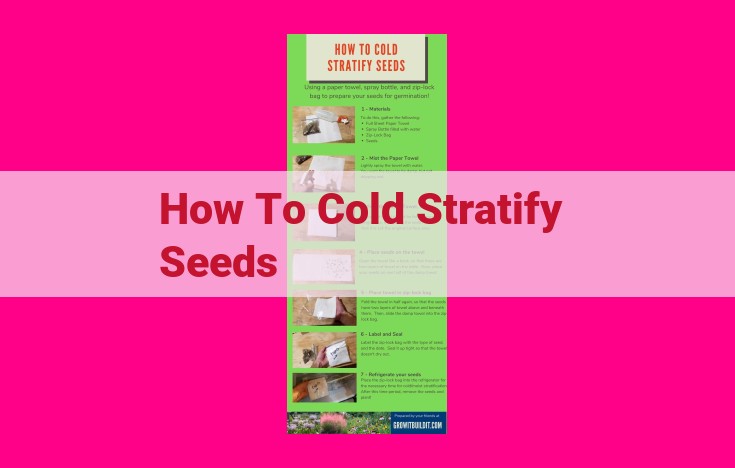 how to cold stratify seeds