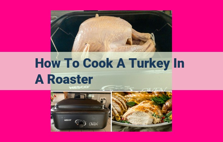 how to cook a turkey in a roaster