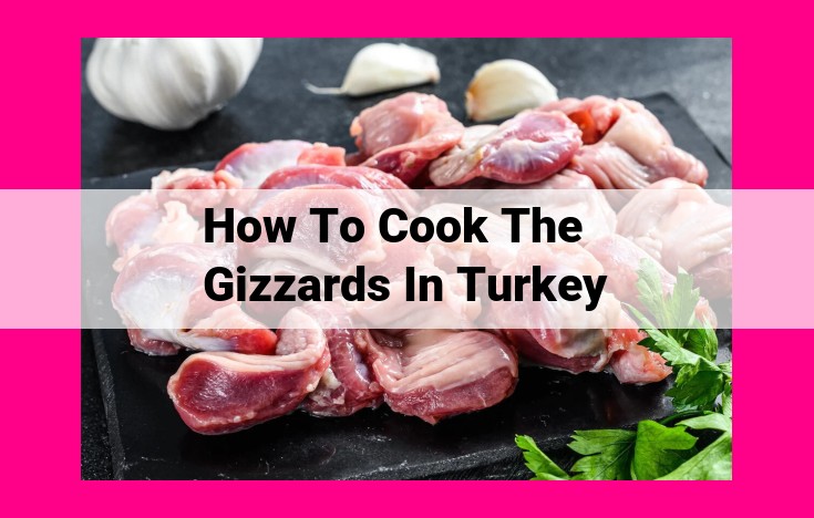 how to cook the gizzards in turkey