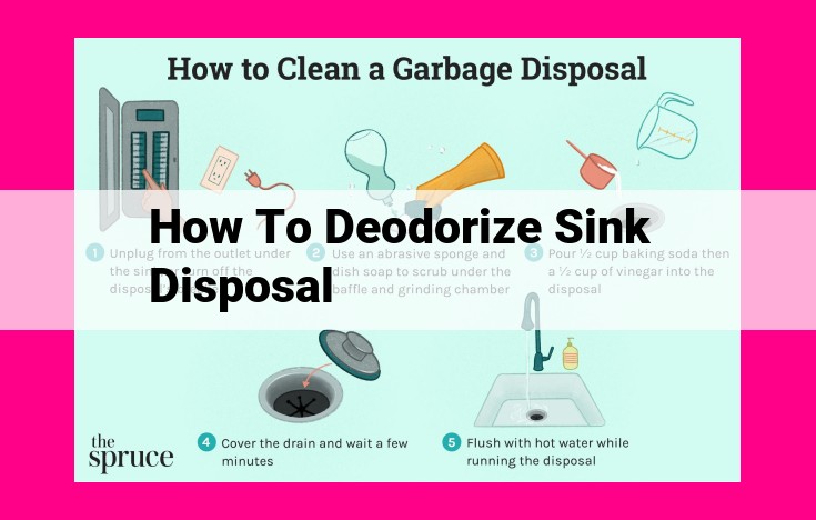 how to deodorize sink disposal