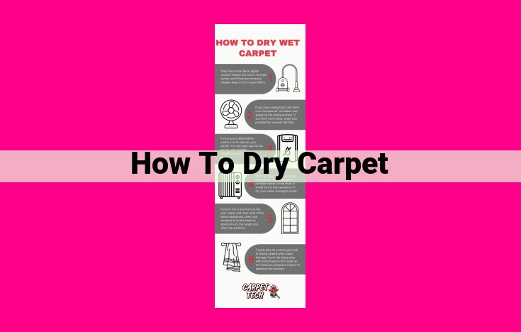 how to dry carpet