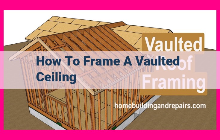 how to frame a vaulted ceiling