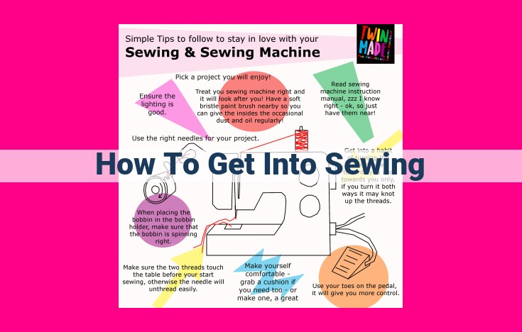 how to get into sewing