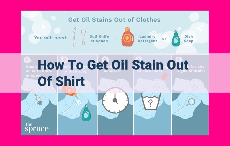 how to get oil stain out of shirt