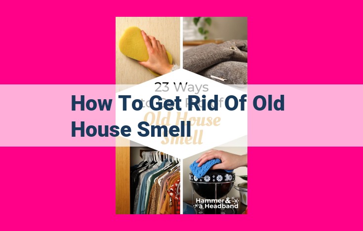 how to get rid of old house smell