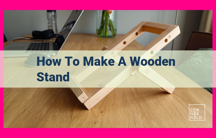 how to make a wooden stand