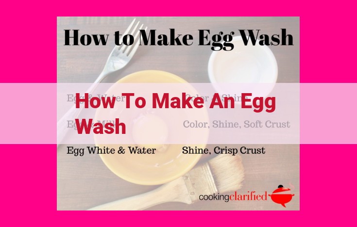 how to make an egg wash