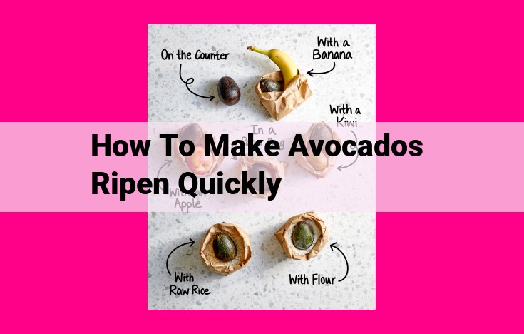 how to make avocados ripen quickly