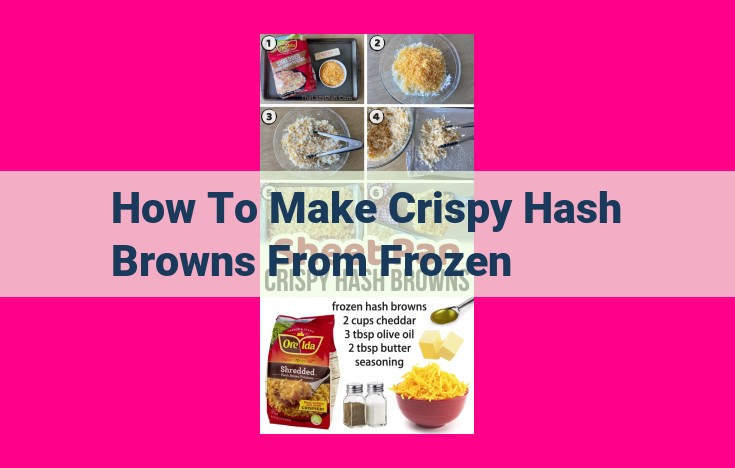 how to make crispy hash browns from frozen