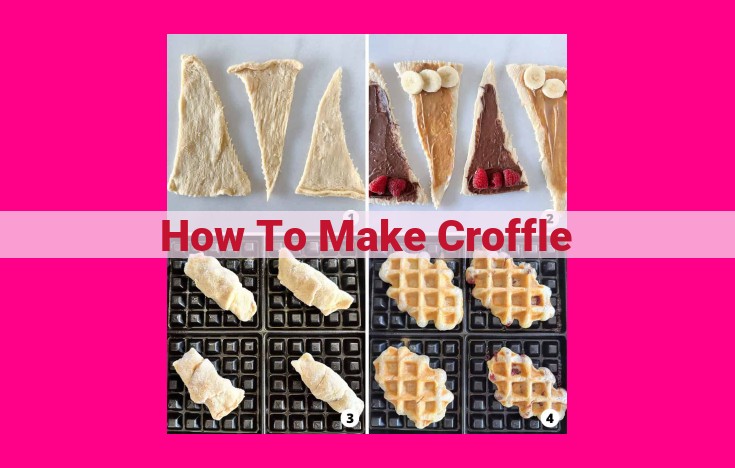 how to make croffle