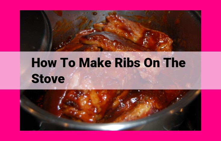 how to make ribs on the stove