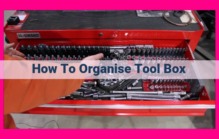 how to organise tool box