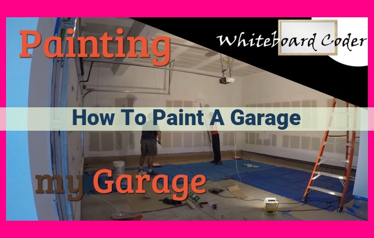 how to paint a garage