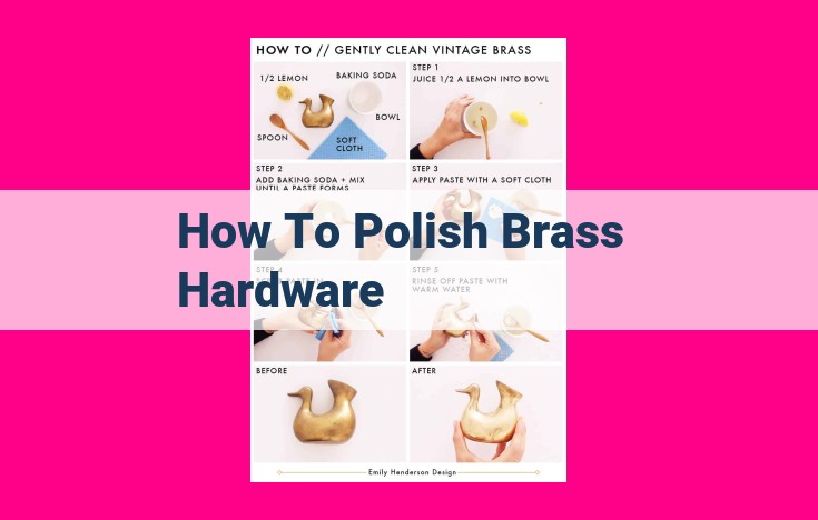 how to polish brass hardware