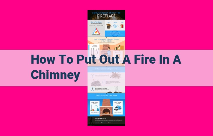 how to put out a fire in a chimney