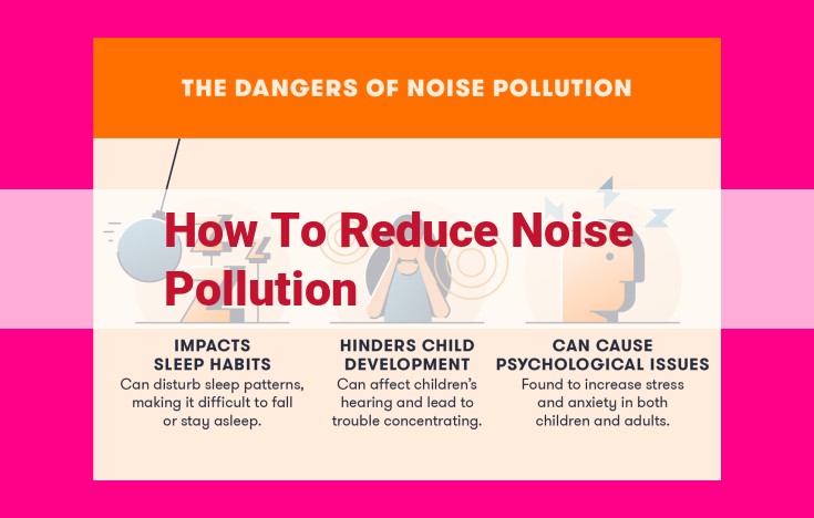 how to reduce noise pollution