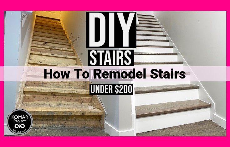 how to remodel stairs