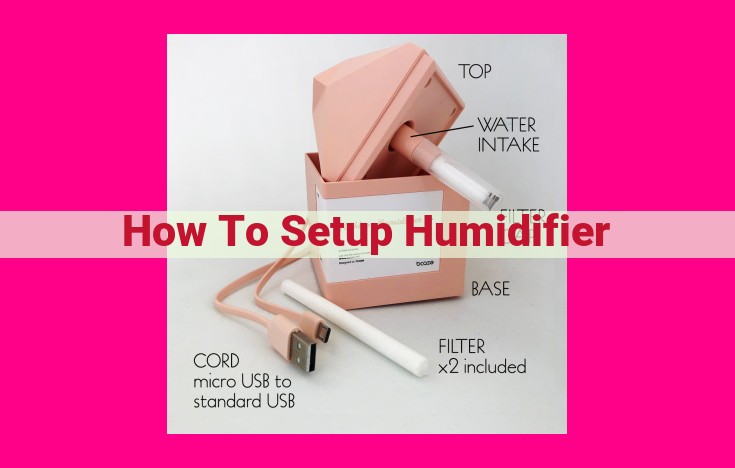 how to setup humidifier