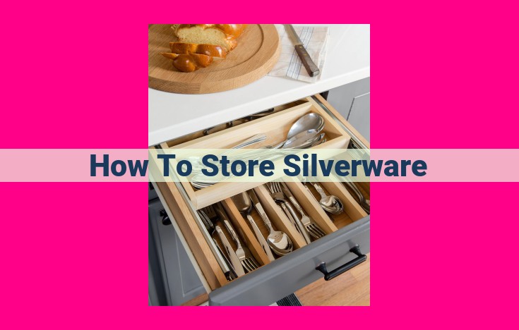 how to store silverware