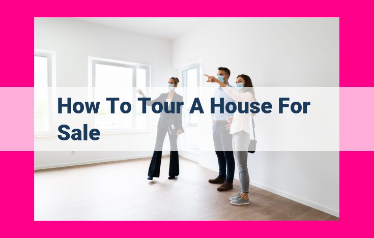 how to tour a house for sale